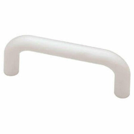 LIBERTY HARDWARE P604AAV-W-C7 3.25 in. White Plastic Wire Pull 623655